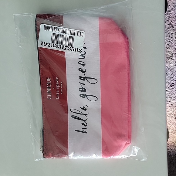 Clinique x Kate Spade makeup cosmetic bag - Picture 6 of 6